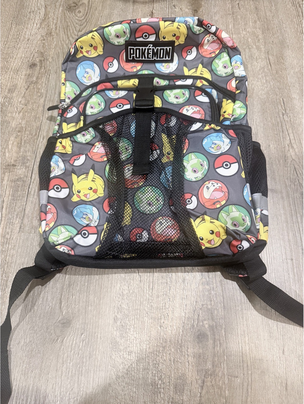 Bioworld Pokemon 16" Backpack & Lunchbox NWT Pikachu Sprigatito Fuecoco Quaxly